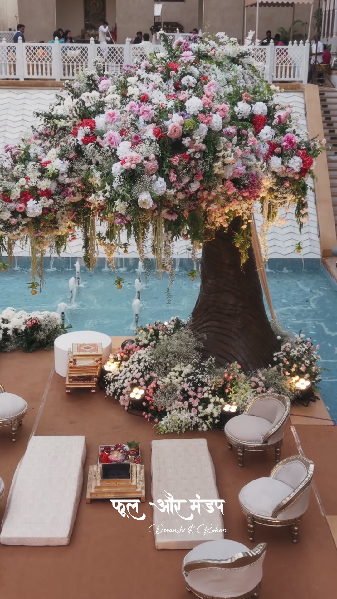 Mandap reel at Taj Lalit Bagh